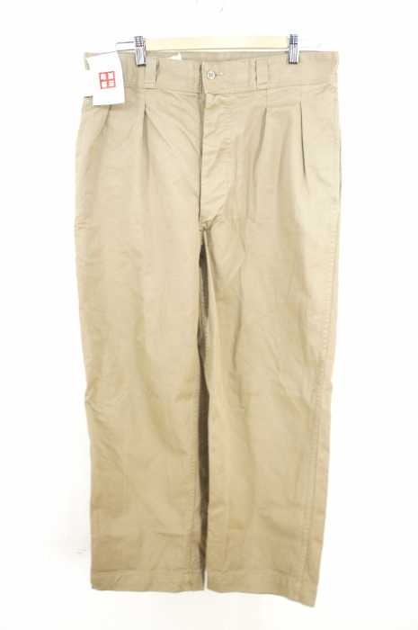 USED古着  （ユーズドフルギ） 60s French Army Chino 2タックチノパンツ メンズ パンツ
