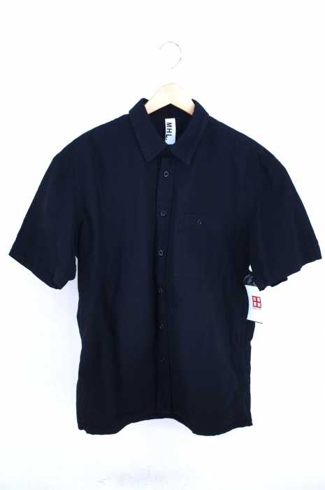 MHL. （エムエイチエル） 17SS S/Sコットンボタンシャツ メンズ トップス
