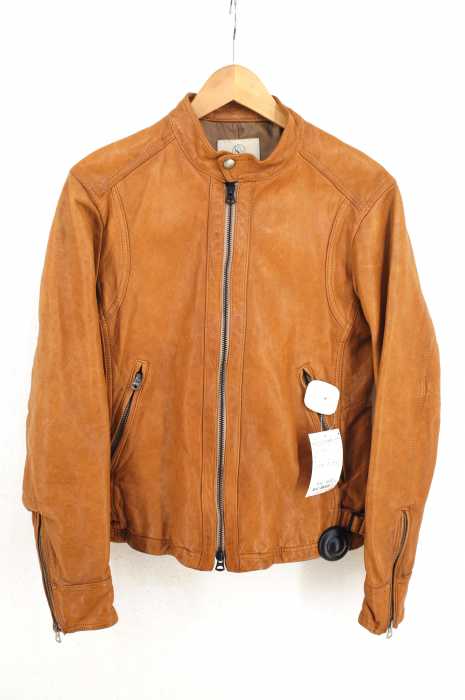 BEAUTY & YOUTH UNITED ARROWS (ビューティーアンドユースユナイテッドアローズ) レザーシングルライダースジャケット メンズ アウター