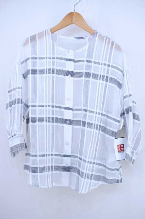 BEAMS LIGHTS Women's（ビームスライツウィメンズ） 19SS シアーチェック ブラウス レディース トップス