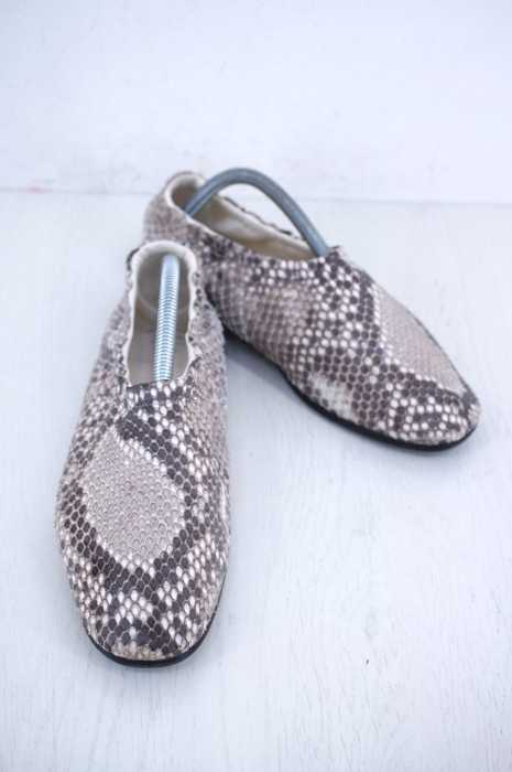 BEAUTIFUL SHOES by TOSHINOSUKE TAKEGAHARA（ビューティフルシューズ バイ トシノスケ タケガハラ） 型押し スリッポンシューズ レディース シューズ