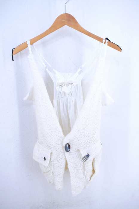 NOZOMI ISHIGURO Haute Couture（ノゾミイシグロオートクチュール） 装飾デザインベスト レディース トップス