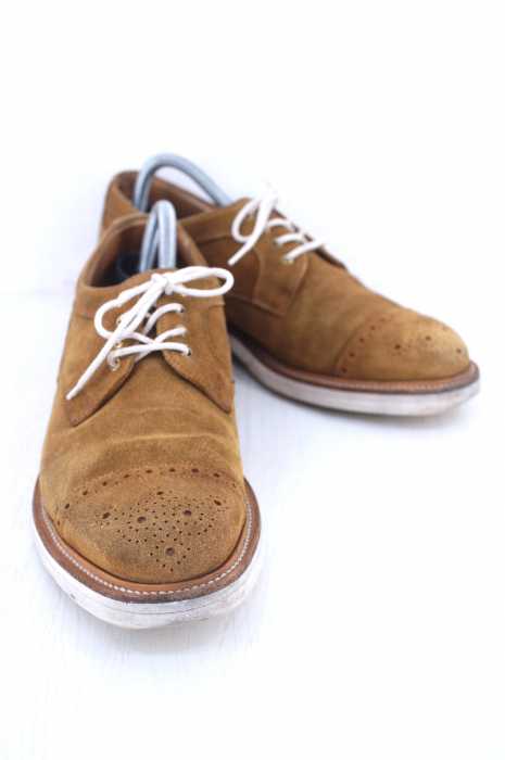 Trickers × Urban Research Doors(トリッカーズ アーバンリサーチ) スエードストレートチップシューズ メンズ シューズ