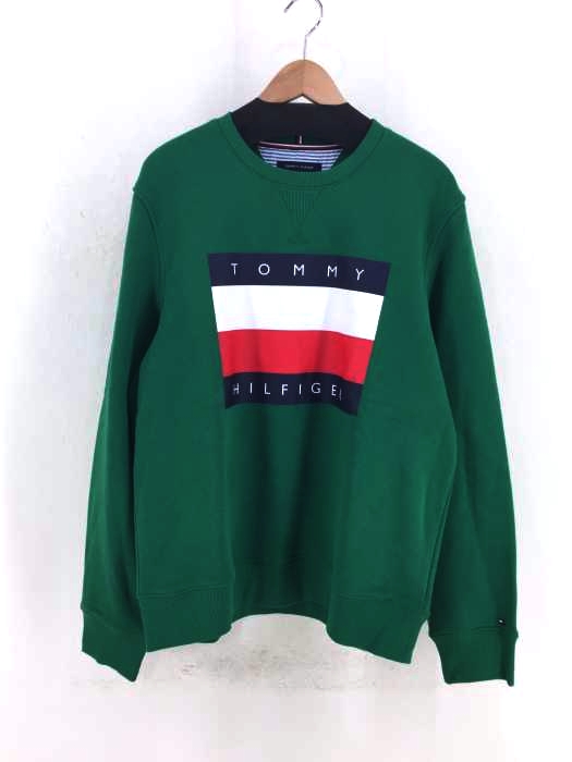 TOMMY HILFIGER（トミーヒルフィガー） ロゴプリントトレーナー　 メンズ トップス