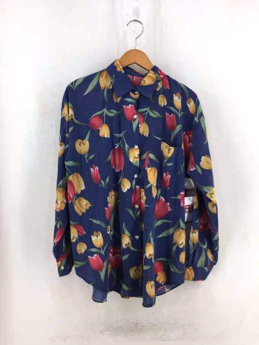 USED古着（ユーズドフルギ） 花柄ボタンシャツ レディース トップス