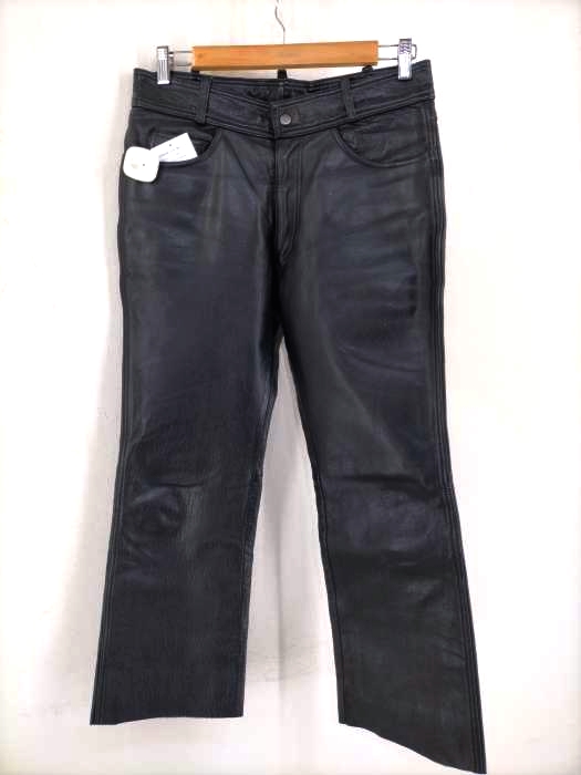 極美品】ハーレーダビッドソン　レザーパンツ　カウハイド　大きいサイズ　本革　XL 極美品】ハーレーダビッドソン レザーパンツ カウハイド 大きいサイズ