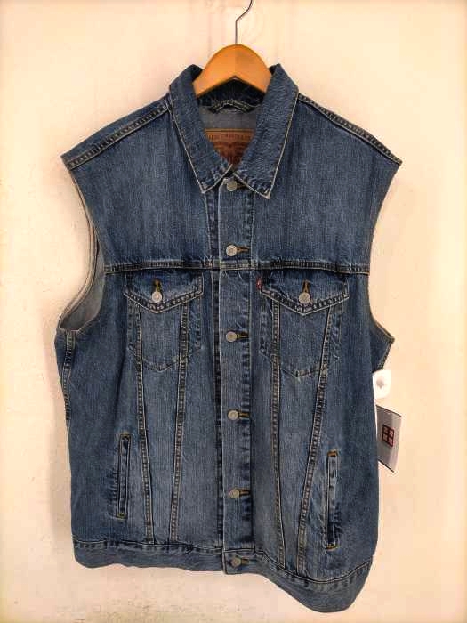 Levis（リーバイス） カットオフ デニムベスト メンズ トップス