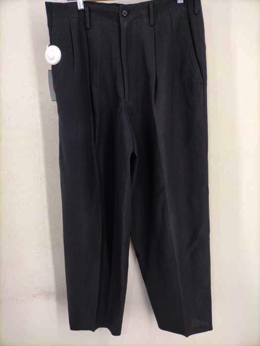 Ys for men（ワイズ フォー メン） 90S ポリ混リネンワイドスラックス メンズ パンツ