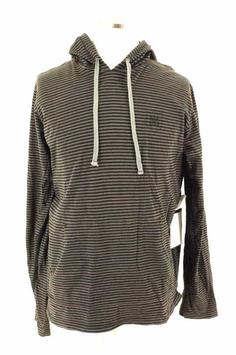 RVCA （ルーカ） ボーダー柄ライトパーカー メンズ トップス