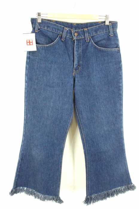 Levi's (リーバイス) カットオフストレートデニムパンツ レディース パンツ