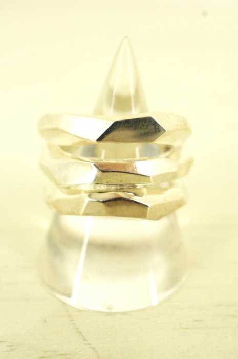 GARNI （ガルニ） Unbashed Triple Ring　シルバーリング メンズ アクセサリー
