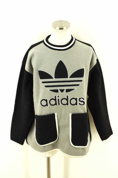 adidas （アディダス） トレフォイル クルーネック メンズ トップス