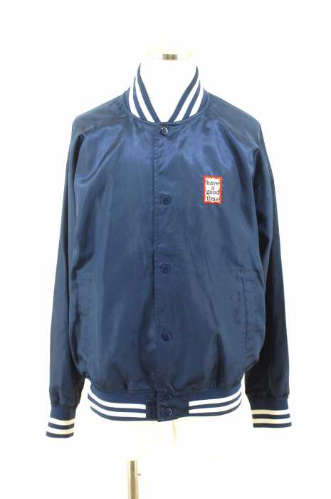 Have a good time (ハブアグットアタイム) ナイロンスタジャン varsity jacket メンズ アウター