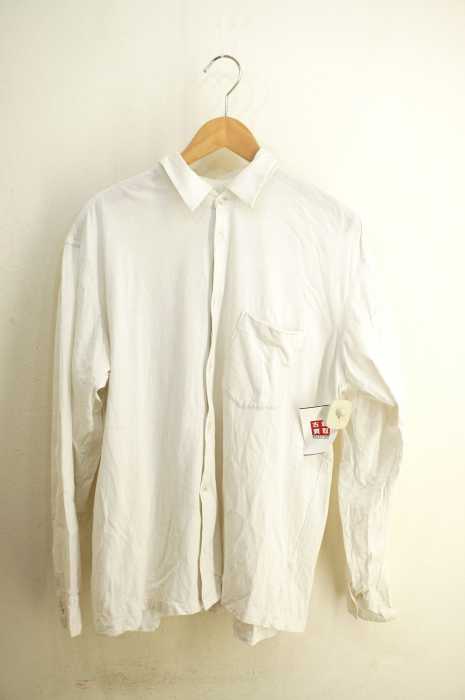 COMME des GARCONS SHIRT（コムデギャルソンシャツ） 素材切替長袖シャツ メンズ トップス