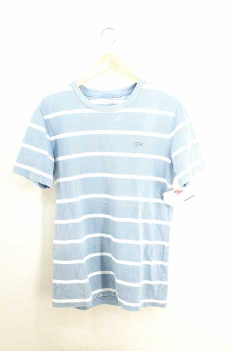 LACOSTE (ラコステ) 鹿の子ボーダーTEE メンズ トップス