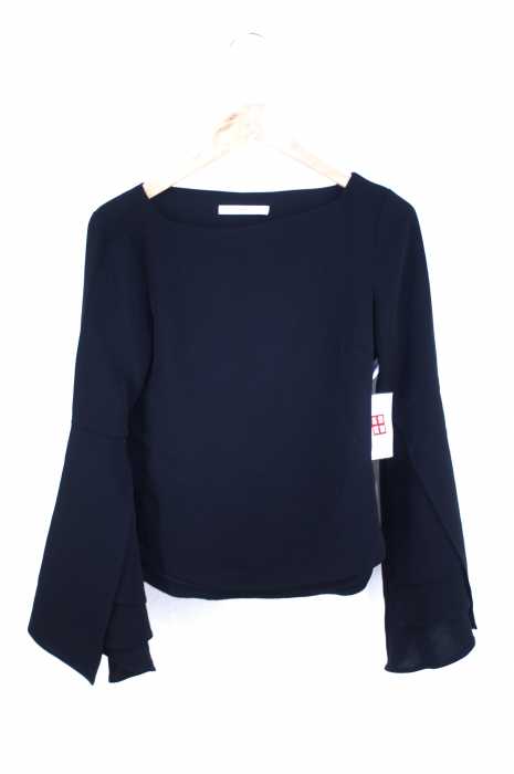 UN3D.(アンスリード) FLARED SLEEVE BLOUSE フレアスリーブブラウス レディース トップス