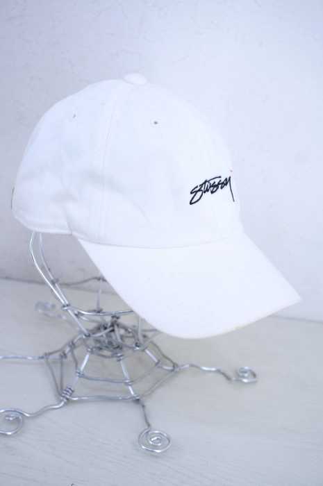 STUSSY (ステューシー) ロゴ刺繍キャップ レディース 帽子