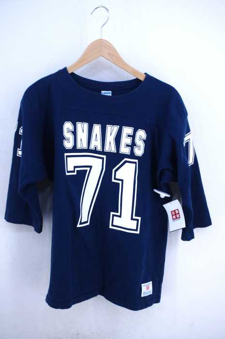 Champion (チャンピオン) SNAKES フットボールシャツ メンズ トップス