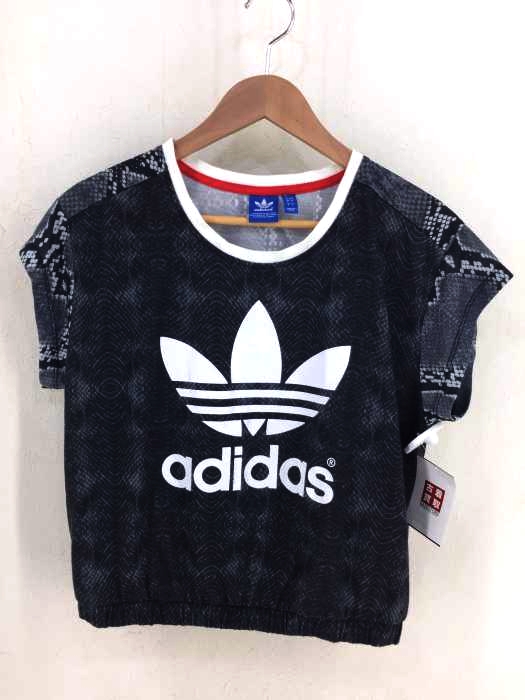 adidas（アディダス） パイソン柄ショートスリーブTシャツ レディース トップス
