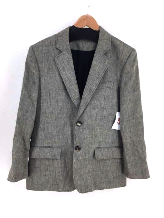 A.P.C.（アーペーセー） ウールリネン 2B テーラードジャケット メンズ アウター