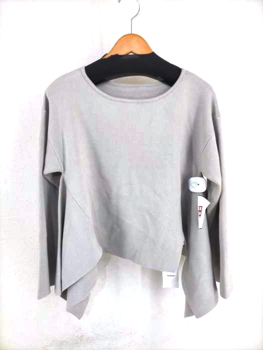 MURUA（ムルーア） クルーネック ニットカットソー レディース トップス