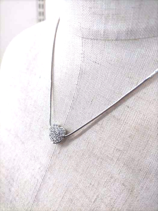 SWAROVSKI(スワロフスキ) ハートモチーフネックレス レディース アクセサリー