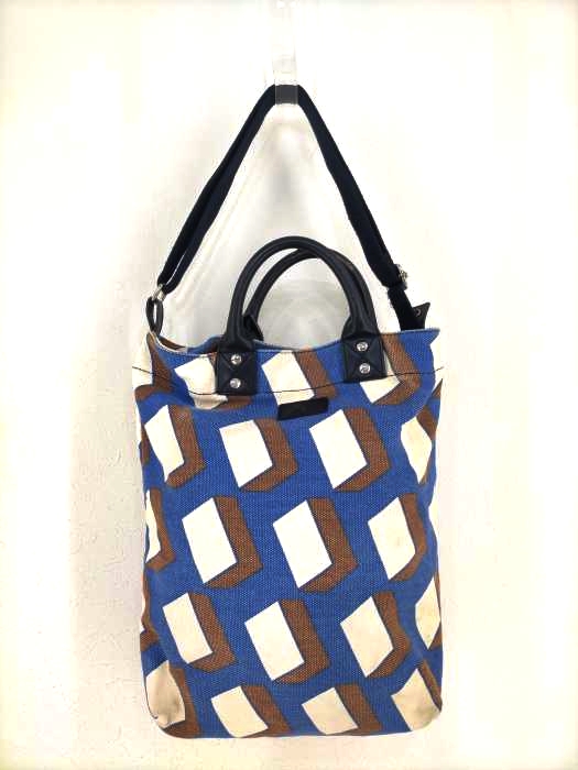 DIANE VON FURSTENBERG（ダイアンフォンファステンバーグ） 2WAY 総柄キャンバストートバッグ レディース バッグ