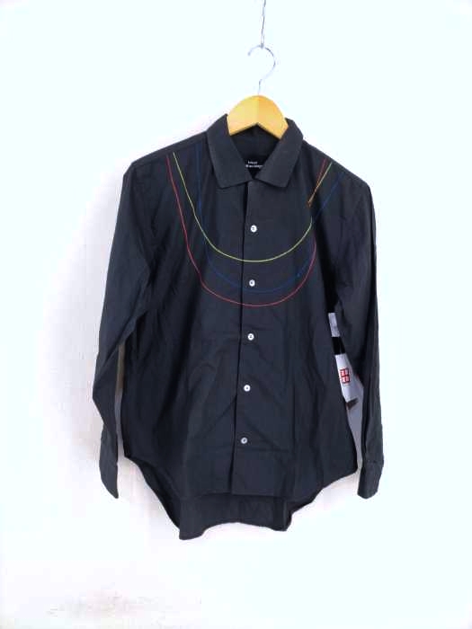 tricot COMME des GARCONS（トリココムデギャルソン） AD1989 89AW ステッチデザインオープンカラーシャツ レディース トップス