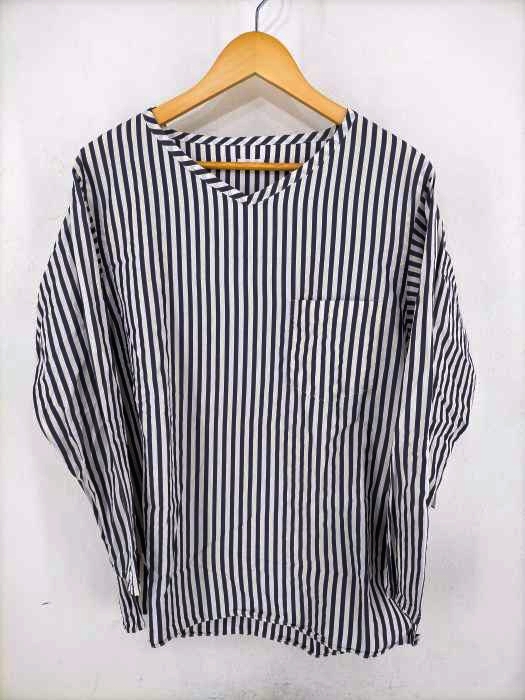 COMOLI（コモリ） Vネック プルオーバーシャツ メンズ トップス