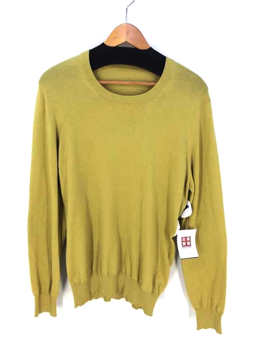 Martin Margiela（マルタンマルジェラ） 16SS エルボーパッチクルーネックニットトップス メンズ トップス