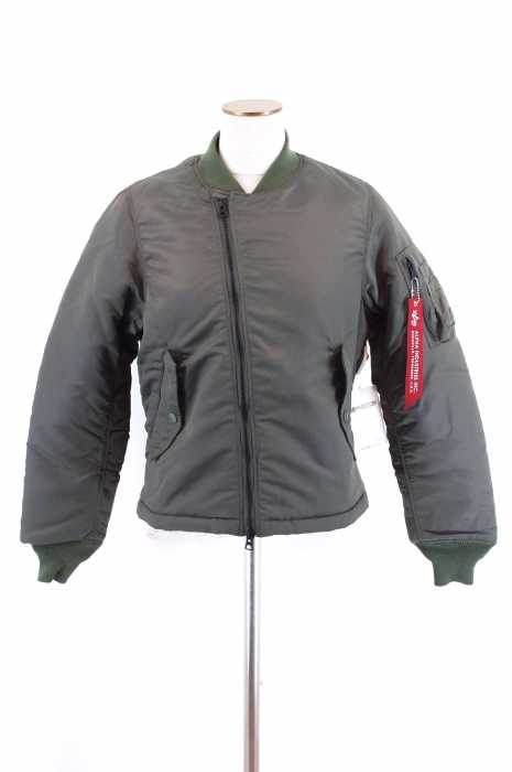 ALPHA INDUSTRIES （アルファインダストリーズ） MA-1　ナイロンブルゾン レディース アウター
