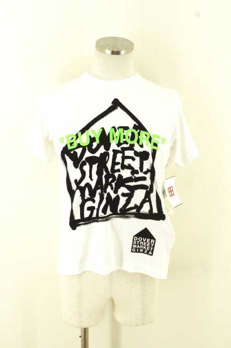 オフ-WHITE × DOVER STREET MARKET GINZA （オフホワイト ドーバーストリートマーケット） 17SS 半袖プリントTシャツ メンズ トップス