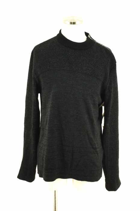 WRAPINKNOT （ラッピンノット） 15aw　ジップデザインウールニット メンズ トップス