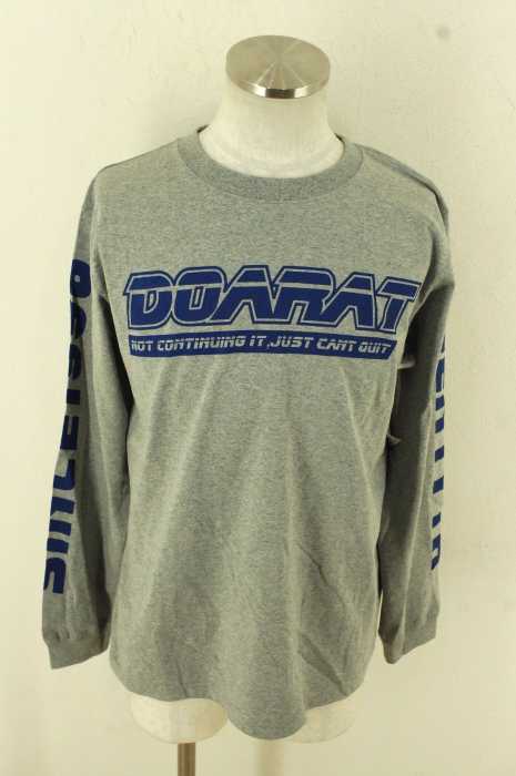 DOARAT (ドゥアラット) 袖プリント長袖カットソー メンズ トップス