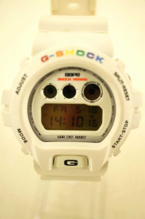 G-SHOCK×APE （ジーショック×エイプ） DW-6900 04AW 白マルチ メンズ 腕時計