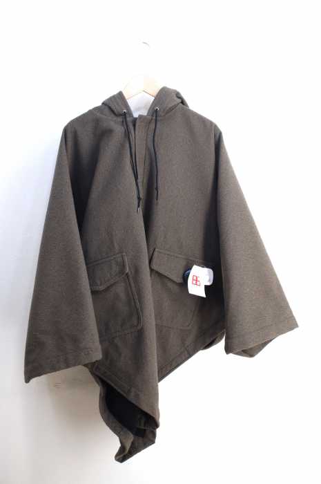 COMME des GARCONS SHIRT(コムデギャルソンシャツ) W18 11AW フェルトウールポンチョ メンズ アウター
