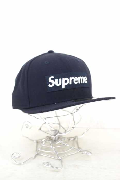 Supreme × New Era（シュプリーム ニューエラ） R.I.P. New Era Cap ボックスロゴ刺繍キャップ メンズ 帽子