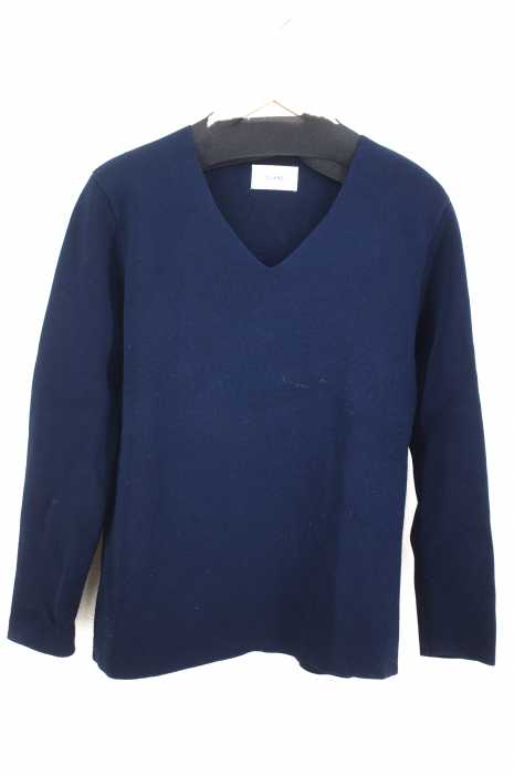 CLANE (クラネ) V NECK LONG KNIT Vネックニット レディース トップス