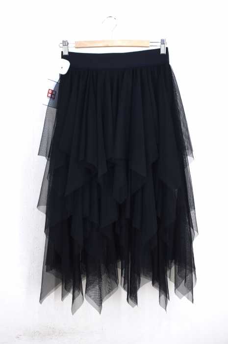 ZARA trafaluc（ザラトラファルック） メッシュティアードスカート レディース スカート