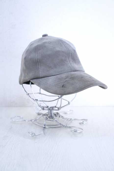KIJIMA TAKAYUKI （キジマタカユキ） Goat Leather 6panel cap メンズ 帽子