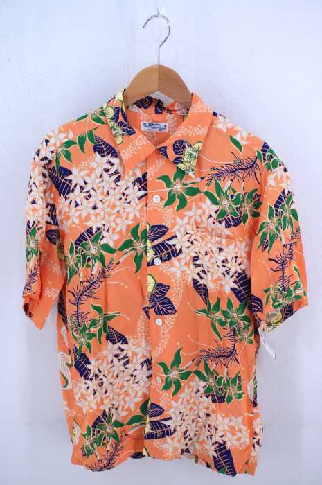 SUN SURF（サンサーフ） TROPICAL FLOWER ROYAL HAWAIIAN  レーヨンアロハシャツ メンズ トップス