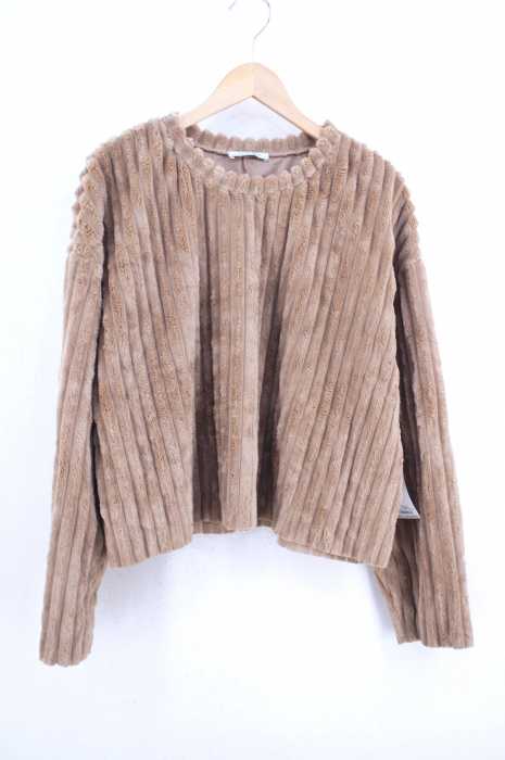 ZARA trafaluc（ザラトラファルック） 極太畝モールニット レディース トップス