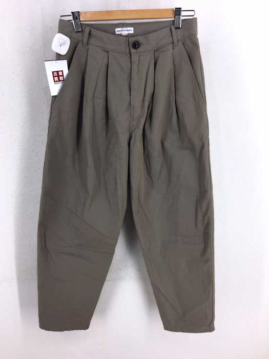 bulle de savon（ビュルデサボン） 2タックテーパードパンツ レディース パンツ