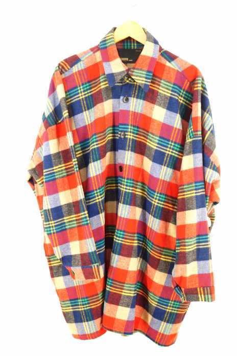 USED古着（ユーズドフルギ） GRAFFITI オーバーサイズ ウールシャツ メンズ トップス