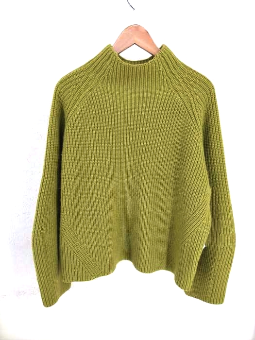 moussy（マウジー） HIGH NECK RAGLAN RIB セーター レディース トップス