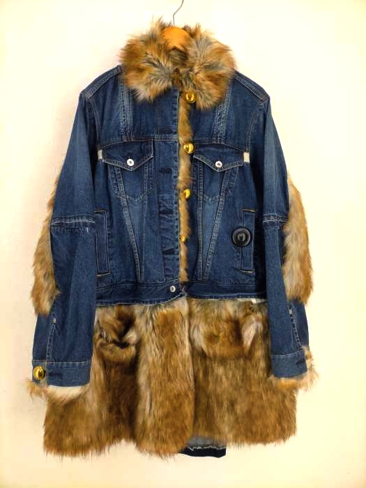 sacai 18aw コート パンツセットアップ sacai(サカイ) ノッチドラペル2Bセットアップスーツ SCM-002