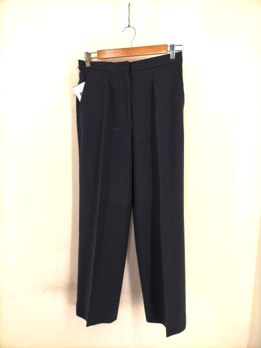 MAX MARA（マックスマーラ） 白タグ ノータックストレートスラックス レディース パンツ
