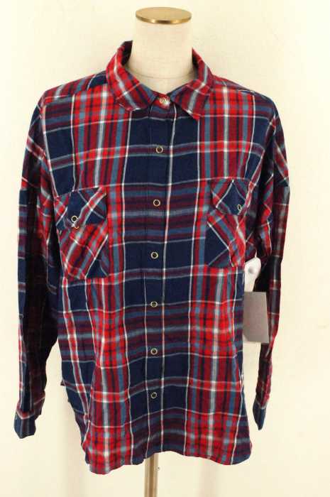 LIMITLESS LUXURY （リミットレスラグジュアリー） 14SS ビックチェックシャツ レディース トップス