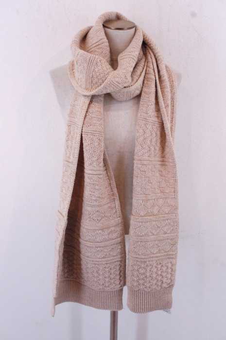 MM6 （エムエムシックス） 12AW　ニットマフラー レディース ファッション雑貨