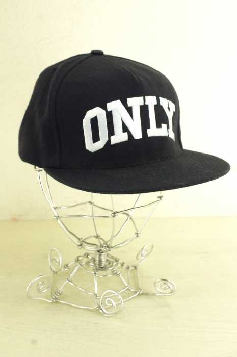 ONLY NY (オンリーニューヨーク) スナップバックフロントロゴキャップ メンズ 帽子
